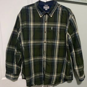 Men’s Carhartt Relaxed Fit dress shirt with pocket. Never worn.